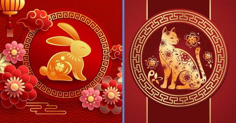 Year of the rabbit and year of the cat